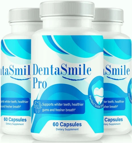 (3 Pack) DentaSmile Pro, Denta Smile Dental Support Pills for Healthy Gums