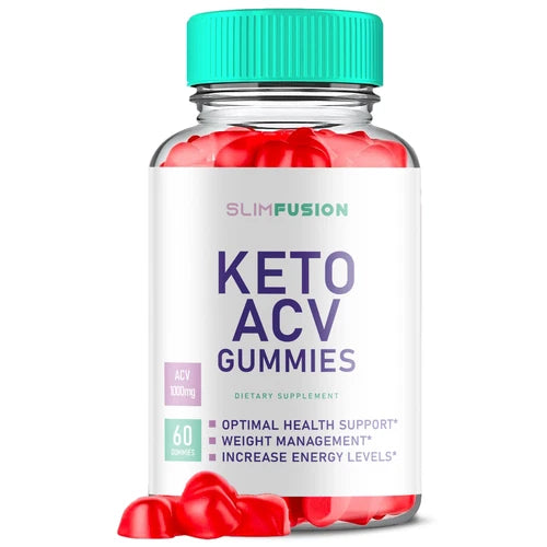 Slim Fusion Keto ACV Gummies for Advanced Weight Loss, Keto Gummies (60 Gummies)