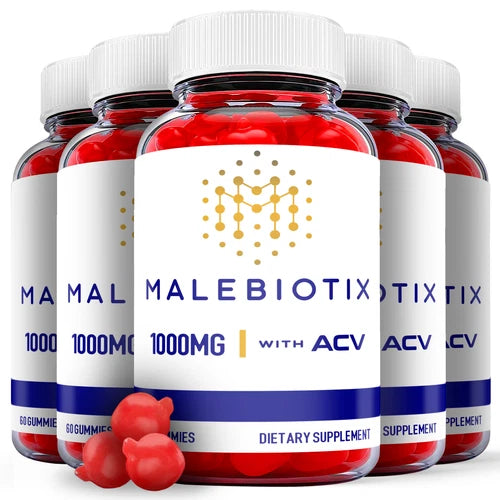 Malebiotix Gummies - Malebiotix Gummy For Male Vitality Support ORIGINAL -5 Pack