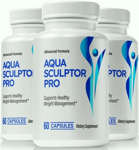 (3 Pack) Aqua Sculptor Pro Pills, Aqua Sculptor for Weight Loss & Energy
