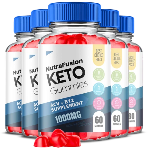 NutraFusion Keto Gummies - Nutra Fusion ACV Gummys Weight Loss ORIGINAL - 5 Pack