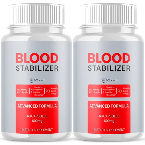 (2 Pack) Blood Stabilizer Advanced Support Glycogen Max Supplement 120 Capsules