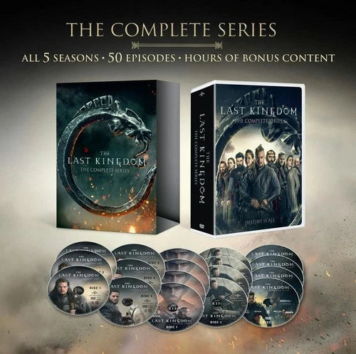 The Last Kingdom The Complete Series DVD Eliza Butterworth