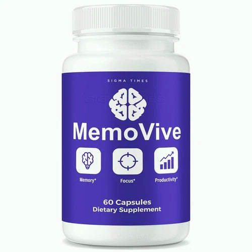 MemoVive - Memo Vive Brain and Memory Supplement 60ct