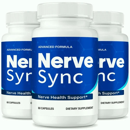 (3 Pack) Nerve Sync Capsules, NerveSync Support Formula for Nerve Health