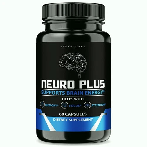 Neuro Plus Brain & Focus Formula, Advanced NeuroPlus Pills for Brain Health 60ct
