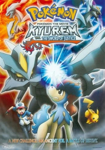 Pokemon the Movie Kyurem vs. The Sword of Justice DVD