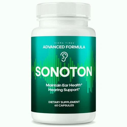 Sonoton Capsules - Advanced Ear Health and Hearing Support Formula 60ct
