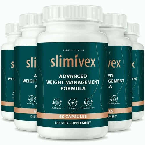 (5 Pack) Slimivex Capsules - Premium Slimivex for Advanced Weight Loss