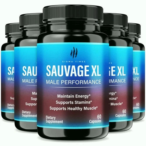 (5 Pack) Sauvage XL for Men - SauvageXL Male Performance Support