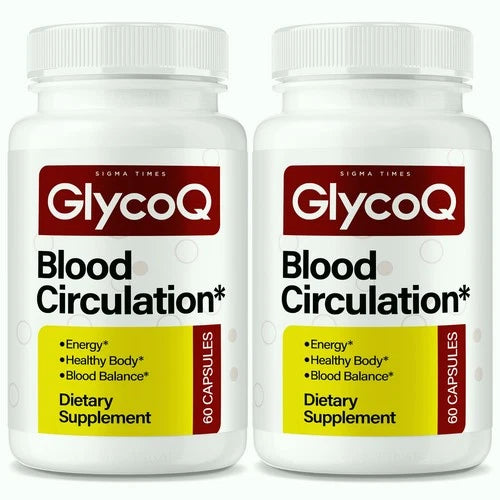 (2 Pack) GlycoQ Blood Support, Premium Glyco Q Glycogen Control for Daily Health