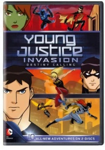 Young Justice Invasion Destiny Calling Season 2 Part 1 DVD