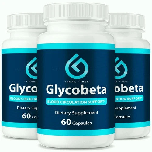 (3 Pack) Glycobeta Capsules – Glyco Beta Blood Health and Circulation Support