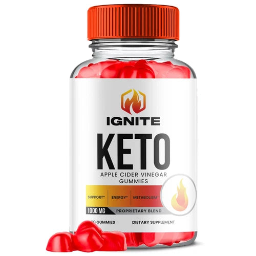 Ignite Keto, Ignite Keto ACV Gummies, Advanced Weight Loss Burn Fat (60 Gummies)