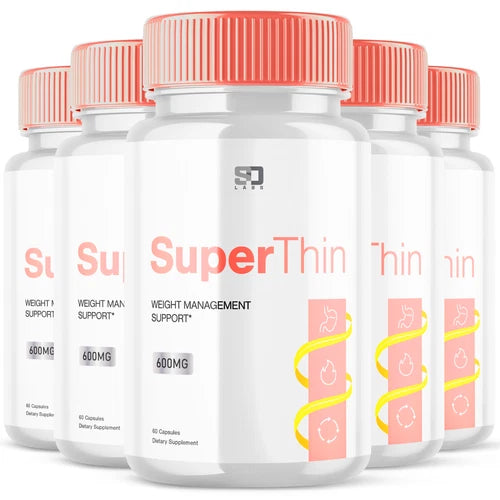 SuperThin - Advanced Weight Support Supplement Natural Formula  (5 Pack)