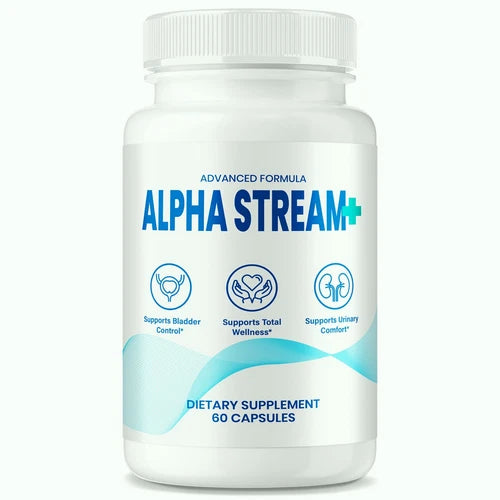Alpha Stream+ for Prostate, Advanced Alpha Stream Plus for Men 60ct