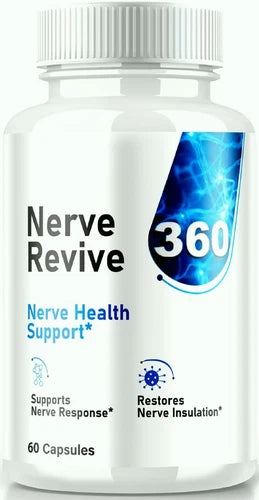 Nerve Revive 360 Nerve Health Pills for Cognitive Functions & Inflammation 60ct