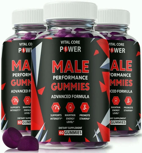 (3 Pack) Vital Core Power Male Enhancement Gummies, Vital Core Power ED Gummy