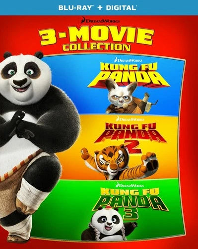 Kung Fu Panda 3-movie Collection Blu-ray Jack Black