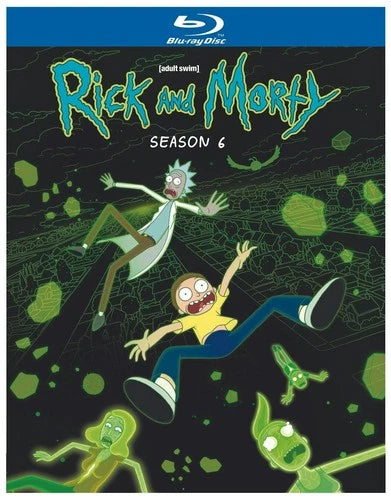 Rick and Morty Season 6 Blu-ray Justin Roiland