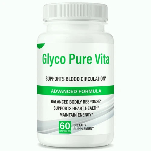 Glyco Pure Vita Advanced Blood Support Pills to Maintain Stable Levels (60ct)