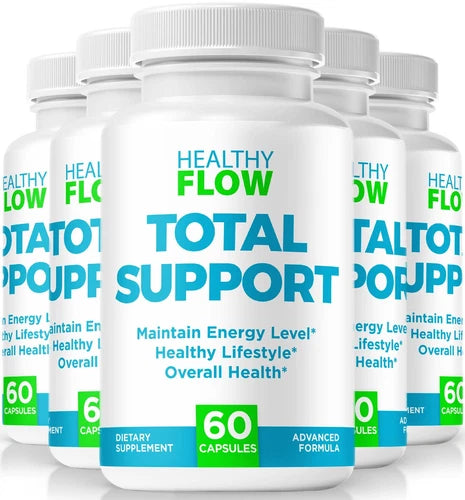 (5 Pack) Healthy Flow Capsules, HealthyFlow for Advanced Blood Health Support