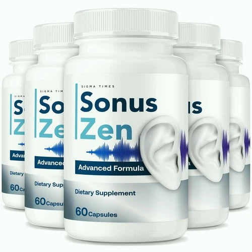 (5 Pack) SonusZen Capsules - Advanced Sonus Zen For Clear Hearing & Ear Support