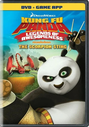 Kung Fu Panda Legends of Awesomeness - The Scorpion Sting DVD Mick Wingert