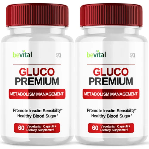 Bevital Gluco Premium Supports Metabolism Management & Blood Health (2 Pack)