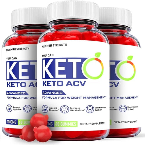 You Can Keto Gummies - You Can Keto ACV Gummys For Weight Loss ORIGINAL - 3 Pack