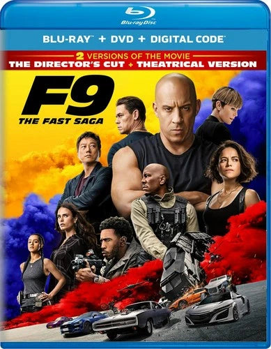 F9 The Fast Saga Blu-ray Vin Diesel