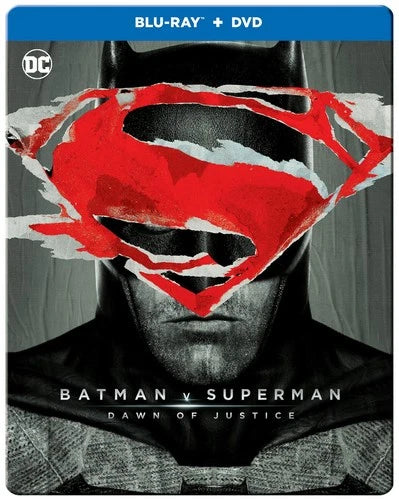 Batman V Superman- Dawn of Justice Steelbook Blu-ray Ben Affleck
