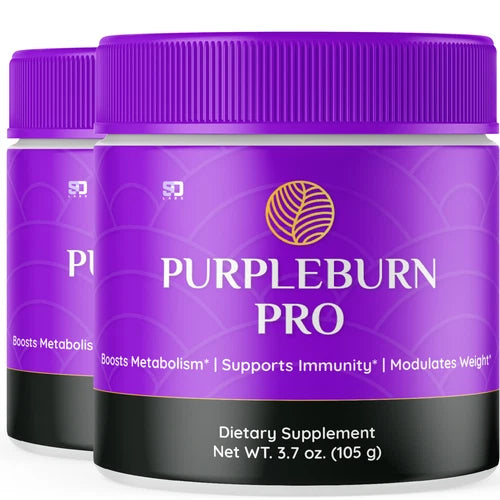 (2 Pack) Purbleburn Pro Keto Powder, Purple Burn Weight Loss Powder  (5.5oz)