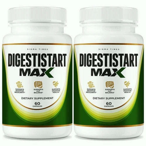 (2 pack) Digestistart Max - Digesti Start Max Cleanse & Detox Support for Gut