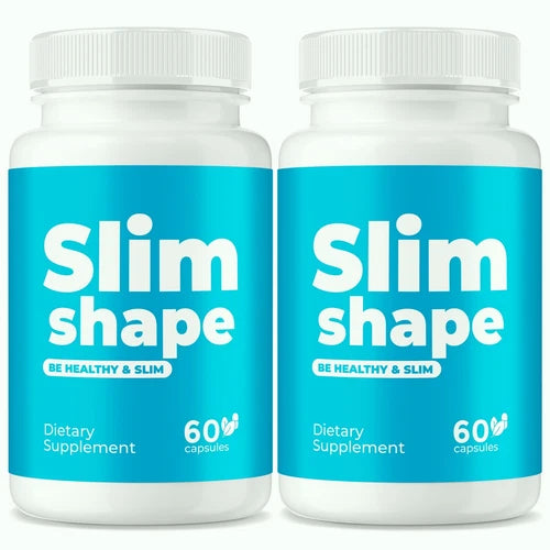 (2 Pack) Slim Shape Pills for Weight Loss, Advanced SlimShape Fat Burner Formula