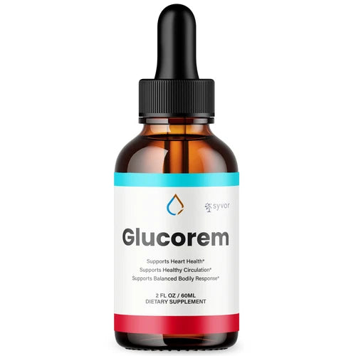 (1 Pack) Glucorem Blood Support Drops Advanced Vitamin Supplement 30 Servings