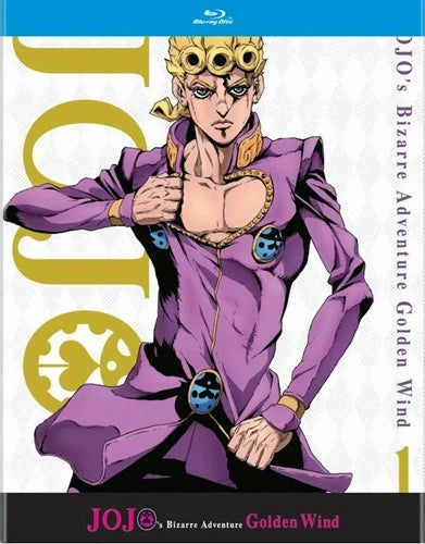 JoJo's Bizarre Adventure Golden Wind Part 1 Limited Edition Blu-Ray