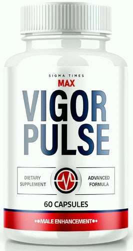 Max Vigor Pulse Male Health Supplement to Boost Stamina & Libido Naturally 60ct