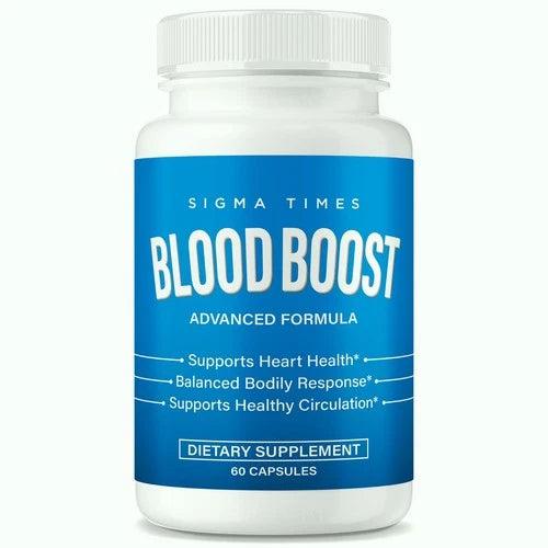 Blood Boost Formula – Blood Booster Supplement for Circulation Support (60ct)