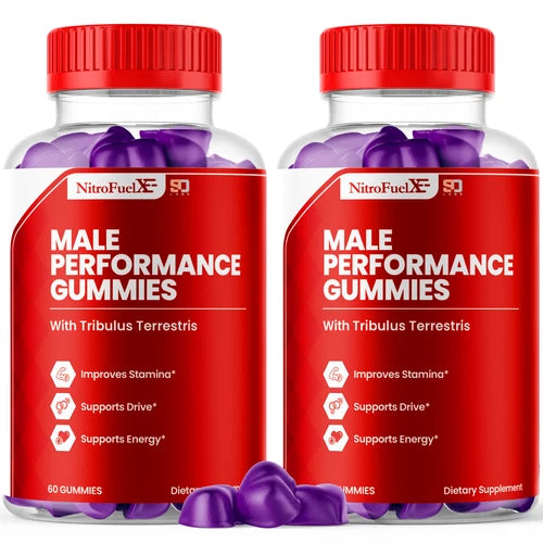(2 Pack) Nitro Fuel X Gummies For Men Advanced Performance Supplement 120 Gummys