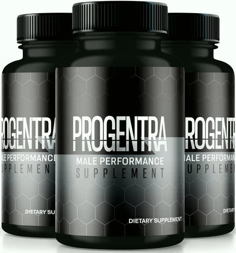 (3 Pack) Progentra Male Pills, Advanced Enhancement Capsules for Men