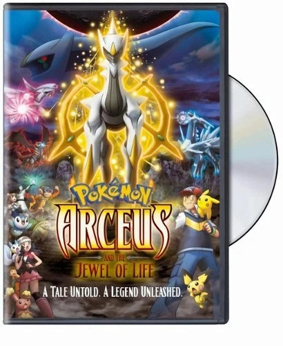 Pokemon Arceus and the Jewel of Life DVD