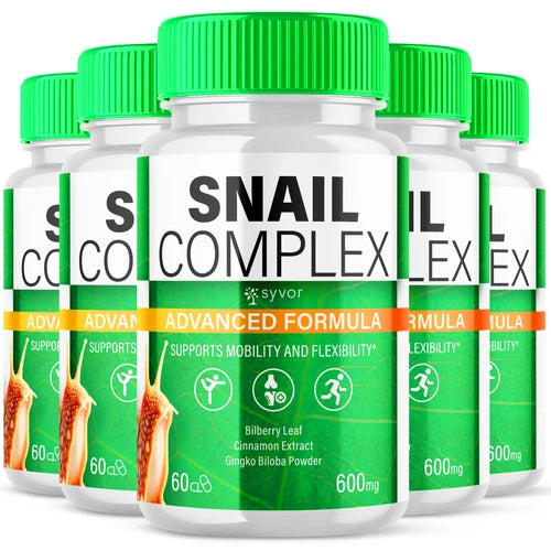 Snail Complex Joint Support Pill Freedom to Move Vitamin Formula 300 Capsules