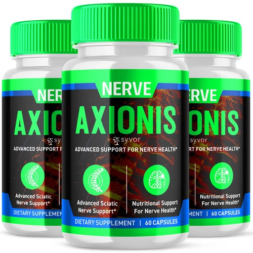 Axionis Advanced Nerve Support Formula Maximum Strength Vitamin 180 Capsules