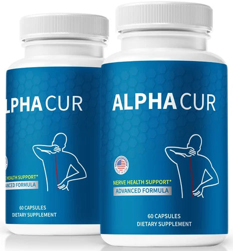 (2 Pack) AlphaCur - Advanced Nerve Health Support Formula