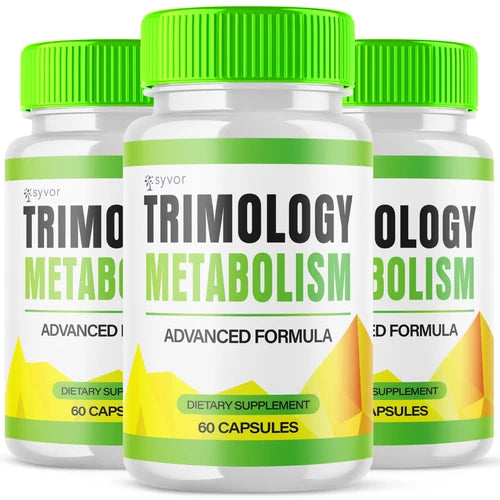 (3 Pack) Trimology Advanced Formula Natural Energy & Fitness Vitamin 180 Capsule