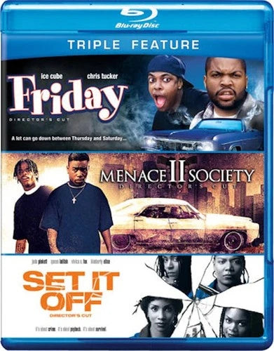 FRIDAY / MENACE II SOCIETY / SET IT OFF Blu-ray