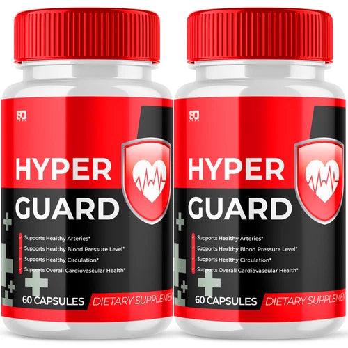 Hyper Guard Blood Pills Supports Blood and Cardiovascular Health (2 Pack)