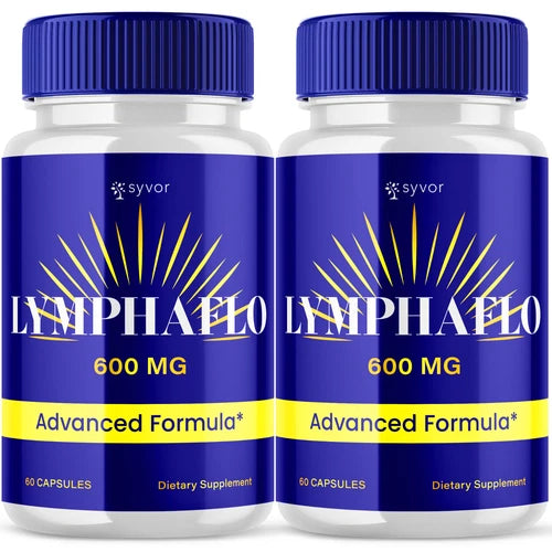 (2 Pack) Lymphaflo Pills Support Daily Balance and Overall Wellness 120 Capsules